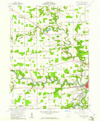 1960 Map of Defiance West, Defiance County, OH — High-Res | Pastmaps